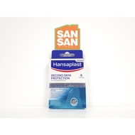 HANSAPLAST Second Skin Regular Plaster Contents 6 Hydrocolloid Plasters - cures wound faster