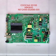 MESIN COOCAA 55Y65 LED TV Mainboard LCD Android Google A9K8HG N012406-002686-005 N012406-002686-006 
