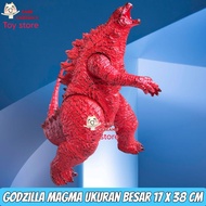 READY STOCK Legendary Godzilla 2021 MAGMA EVOLVED Action Figures Godzilla Toys 2024