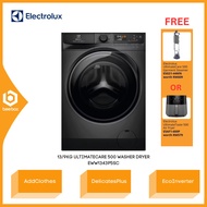 Electrolux 13/9kg UltimateCare 500 washer dryer AddClothes EcoInverter EWW1343P5SC Mesin Basuh Dan P