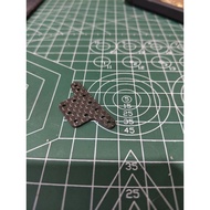 Carbon Back Anchor Thickness 1.5mm For mini4wd Car