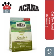 ACANA GRASSLANDS WITH FREE-RUN CHICKEN, DUCK, TURKEY &amp; QUAIL DRY FOOD FOR CAT 4.5KG