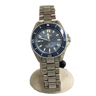 SEIKO mens watches Wrist Watch analogues stainless NVY SLV SS 6R55-00J0 Direct from Japan Secondhand