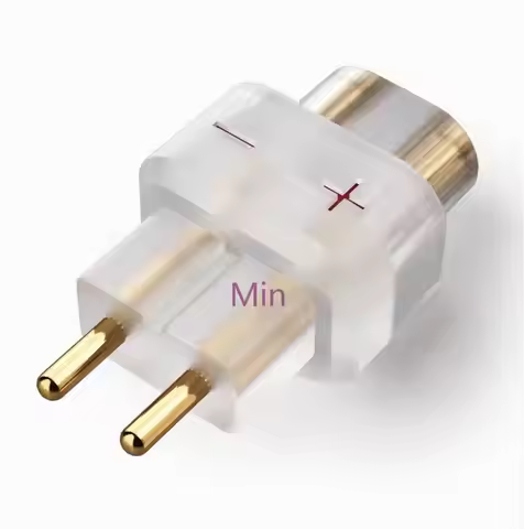 2pcs HIFI QDC Female 0.78 2 Pin Male Earphone Adapter to Earsets for SHUOER CONDUCTOR/SINGER/SOLOIST