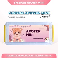 Custom Pharmacy Mini Travel Gift Box Sticker Gift - Anime One