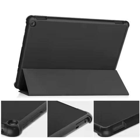 PU Leather Case for Amazon Fire HD 10 2023 Tablet Trifold Auto Wake/Sleep Ultra Slim Stand For Amazo