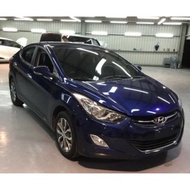 【Anna車庫】HYUNDAI  ELANTRA 2014寶藍1.8~來店賞車抽現金折價，最高獎金1萬元喔~~~