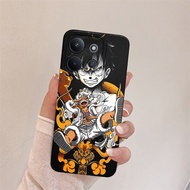 Softcase Casing Anime Image Onepiece For Redmi 15c Latest 2025 14c 13c 12c 10c 9c Clear Silicone Rub