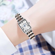 Simple Ladies Quartz Watch High School Students Niche Roman Fashion Number Small Green Watch