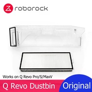 New Original Dustbin Spare Parts For Roborock Q Revo Pro/S/MaxV Robot Vacuum Cleaner Dust Box Access