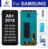 LCD For Samsung Galaxy A6 Plus A6+2018 A605 SM-A605FN A605G A605F A605GN A6050 A605X A6058 Display T