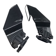 For Kawasaki Ninja 250 300 400 ZX6R ZX636 ZX10R Universal Motorcycle Adjustable Side Wing Spoiler Fa