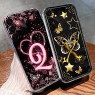 Case For Samsung Galaxy A17 F17 M17 4G 5G Cute Butterfly Letters Clear Soft Silicone Full Protective