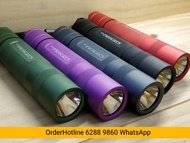 LED強光電筒Convoy S21A. 2300 lumens max. 21700 or 18650 lithium batteries