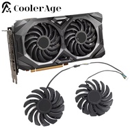 Video Card  Fan Cooler For MSI RADEON RX 5600 XT 5700 5700 XT MECH  87MM PLD09210S12HH  RX5600XT RX5