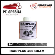 Lem Pipa ISARPLAS / Lem Pipa PVC / Lem Paralon Kaleng 400Grm 100 Dus - 02