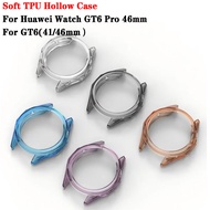 Soft TPU Hollow Case for Huawei Watch GT6 Pro 46mm GT 6 46mm 41mm Samrt Watch Cover Protector for Wa