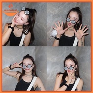 Sweet New Cosplay Glasses Vertigo Pattern Funny Decorative Glasses Anime Dizzy Eyeglasses Birthday P