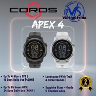 COROS APEX 4 Premium GPS Sports Watch / Jam GPS Sukan | Long Battery Life GPS Watch OutdooR
