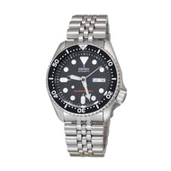 Seiko Men's Automatic Diver Silver Stainless Steel Band Watch SKX007K2