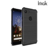 Google Pixel 3a XL Imak Vega碳纖維紋套 氣囊款 保護軟套 手機軟殼Case 0266A