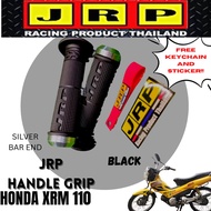 ORIGINAL JRP HANDLE GRIP FOR :  HONDA XRM 110 |  BLACK |  WITH FREE KEYCHAIN AND STICKER | COD