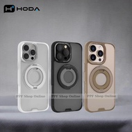 Hoda Rough Case Ring-Holder Ring Holder Support Magnetic Wireless Charging iPhone 16 Pro Max/Plus