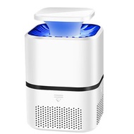 方形吸入風乾式捕蚊燈（白色｜USB供電）｜自動誘蚊 靜音捕蚊燈｜家用臥室 室內防蚊 吸蚊器