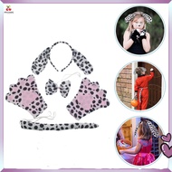 📦 Set Headband Anjing Dalmatian Unik Dewasa Kostum Cosplay Anjing Halloween