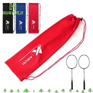 HUAYUEJI Racket Drawstring Bags, Portable Velvet Badminton Racket Bag, Badminton Accessories Thick Tennis Storage Badminton Racket