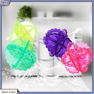 {biling}  4Pcs Reusable Dryer Balls Tumble Laundry Washing Soften Fabric Cleaning Balls