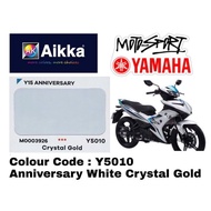 AIKKA Y5010 CRYSTAL GOLD *** YAMAHA Y15 ANNIVERSARY 2K MOTOR PAINT