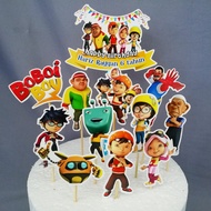 Cake Topper/ Cupcake Topper Boboiboy (For Cake Decoration)