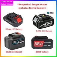 Kamolee 18V-21V 3000mAh/6000mAh/9000mAh Li-ion Battery Hand Battery Drill/Makita Rechargeable Drill 