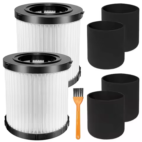 A44F-2 Pack DCV5801H HEPA Filter Compatible Foe DEWALT DCV580H, DCV581H 20V MAX Wet/Dry Vacuum