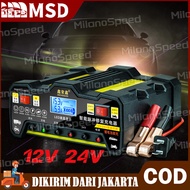 Charger Aki 12V 24V /Accu Mobil Motor 600W  LCD Charger Portable Mobil Dan Motor Charger Aki//Charge