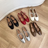 [พร้อมส่ง] WEAR.SOUL #S578-Ribbon Flats