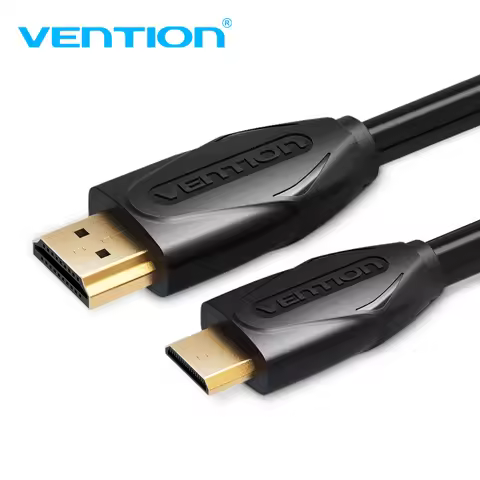 Vention Mini HDMI to HDMI Cable Gold Plated 1080P Mini HDMI Cable 1m 1.5 2m For Tablet Camcorder MP4