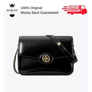 [Luxuco] Tory Burch 143122 Robinson Spazzolato Convertible Shoulder Bag Women Handbag