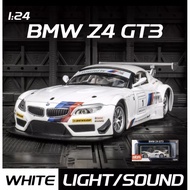 1:24 BMW Z4 GT3 Steel Model With Lights With Sound