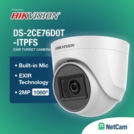 HIKVISION 2MP MIC DS-2CE76D0T-ITPFS INDOOR CCTV CAMERA