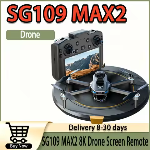 2025 SG109 MAX2 GPS Drone,8K Camera,3-Axis Gimbal,5G FPV,Laser Obstacle Avoidance,Screen Remote,Brus