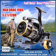Reel Pancing Full Besi /Kumparan Pancing Logam/ Reel Pancing Murah Kuat Katrol / Pancing Reel /Fishi