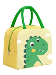 Insulated Lunch Box Bag for Kids, Reusable Durable Lightweight Lunch Bag for Girls Boys, Keep Food Cold/Warm, Dinosaur