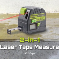 【From Selangor】Inkerma ACE-Tape 2-in-1 Laser Tape Measure 130 Feet/40 Meters Laser Measuring Tool 16