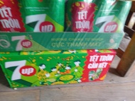 Thùng 24 lon 7up 320 ml