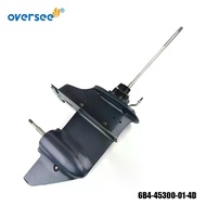 Oversee 6B4-45300-01-4D (S) Lower Unit Assy Short For Yamaha 2 Storke 9.9 15HP 15D 6B4 Outboard Engi