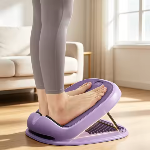 Foldable Calf Stretch Board Slant Board for Standing Leg Stretch Home Fitness Ankle Mobility Daily E
