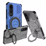 Four-corner Airbag Rotatable Metal Magnetic Ring Holder Case For OnePlus Nord 5 4 Ce 5 OnePlus 13R 1