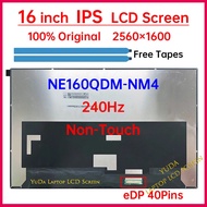 16" 240Hz LCD Screen NE160QDM-NM4 Display Matrix Panel Replacement  WQXGA 2560x1600 Mini LED 100% DC